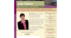 Desktop Screenshot of juliehuttoncoaching.com